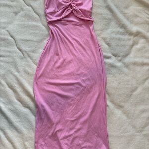 L*Space Strapless Pink Dress